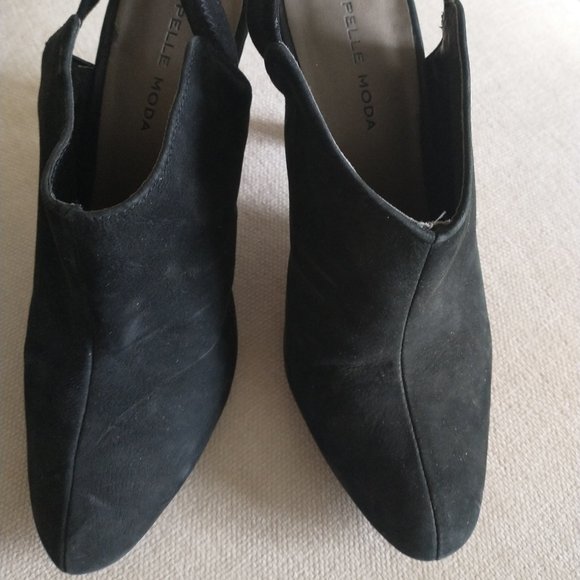 Black Suede Pumps - Picture 3 of 12